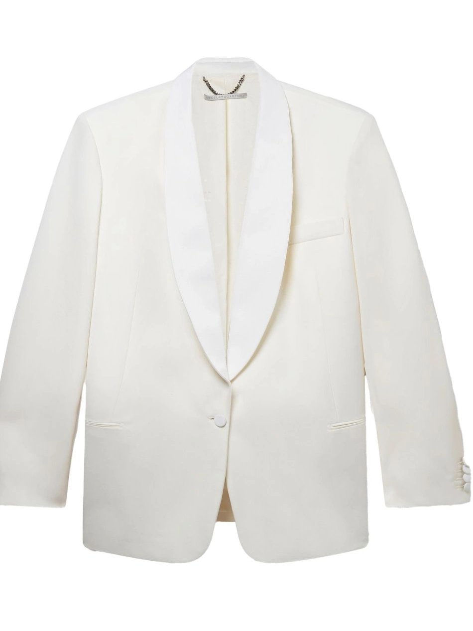 Cheap Stella Women McCartney blazer wool shawl-collar 0717